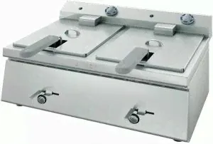 Фритюрница ATESY Таверна-2005 (2-секционная, l=600 мм)-0