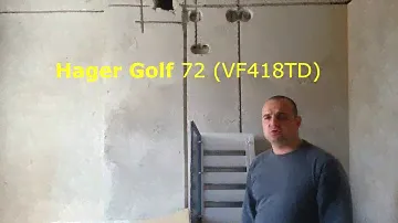 Огляд електричного щита Hager Golf 72 (VF418TD)