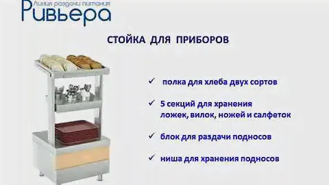 Презентация линии раздачи ATESY Ривьера