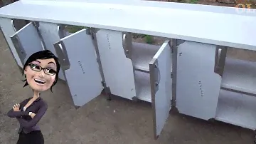 стол тумба из нержавейки