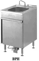 Ванна-раковина ВРН-600 Atesy с педалью-0