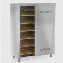 Шкаф для хлеба ATESY ШЗХ-С-1200.600-02-К (ШЗХ-1200) (без полок) [Артикул 64793]