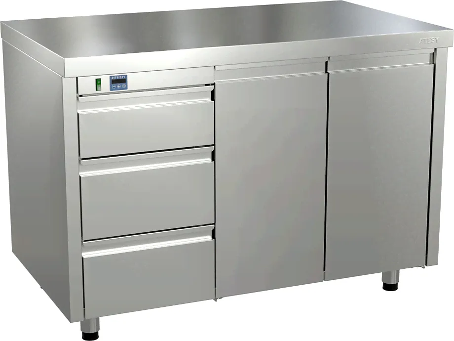 Стол-тумба со стерилизатором ATESY СТС-1200.700-02-1